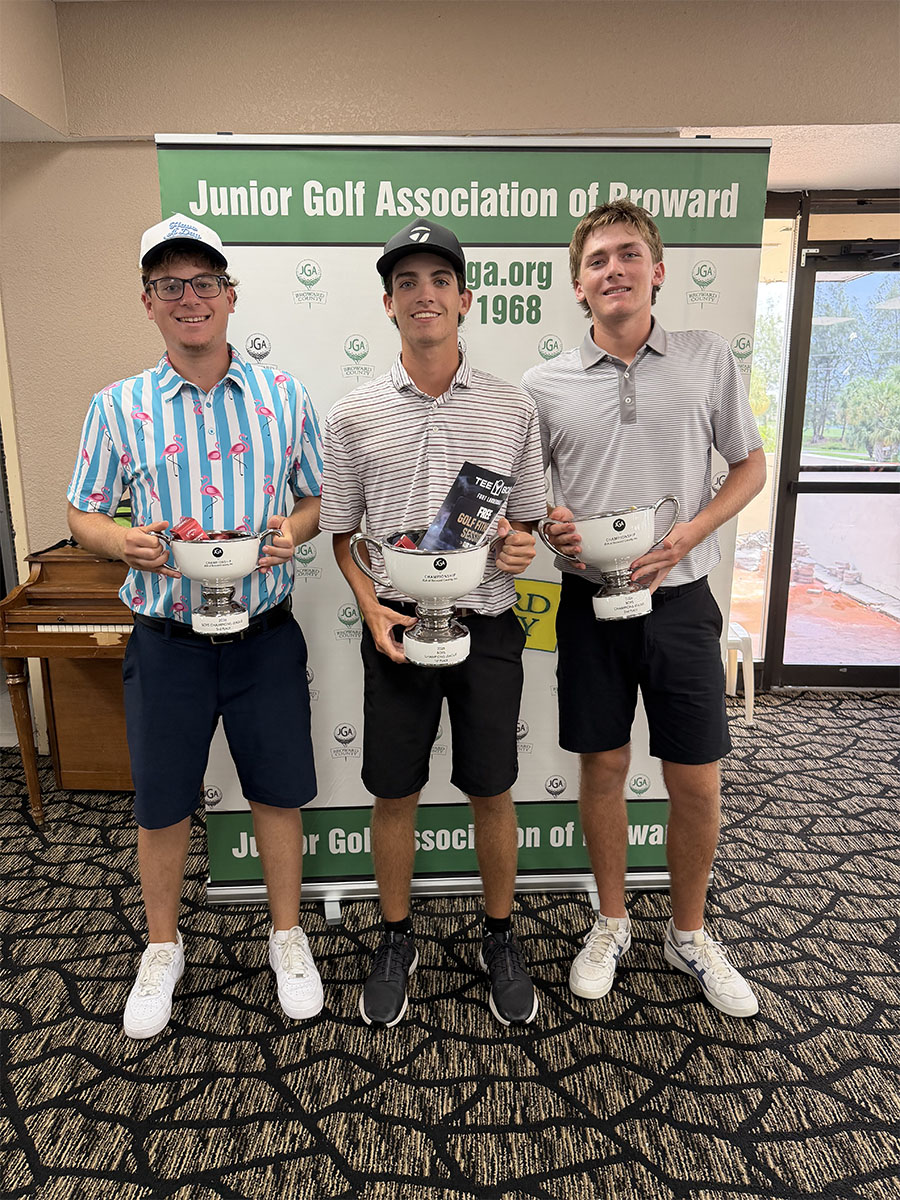 2026 Boys 18 Hole: 1st Liam Johnston 2nd Henry Crowe 3rd Brady Vitucci