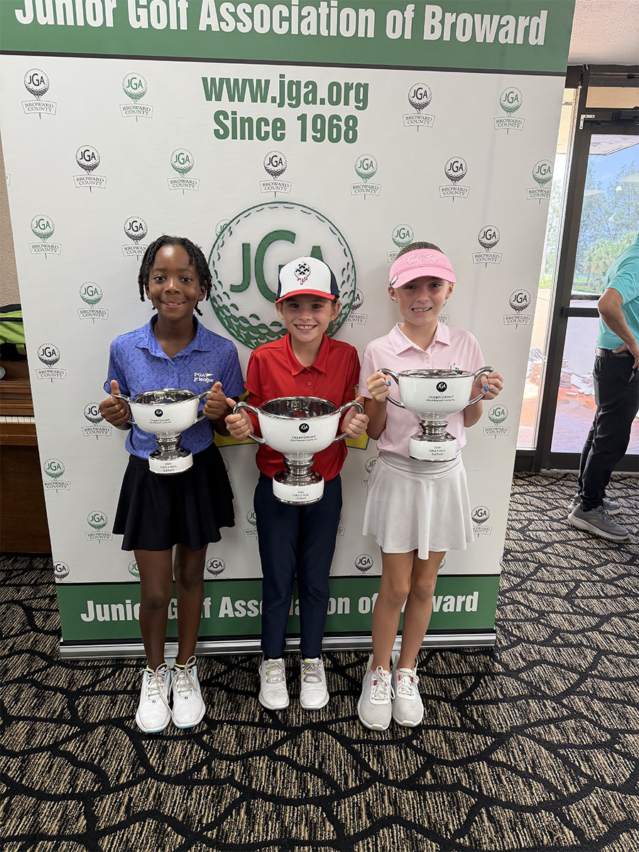 2026 Girls 5 Hole Division: 1st Zoe Kotze 2nd Claire Bennett 3rd Zoe Chimedza